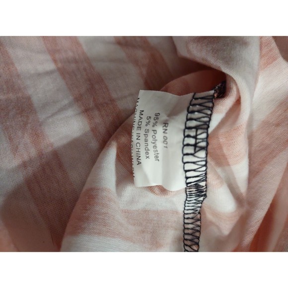 Unbranded Top Red White And Blue Stars And Stripes Cold Shoulder Size M - Picture 7 of 7